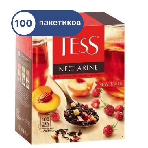 Чай Тесс Нектарин 100 пак.