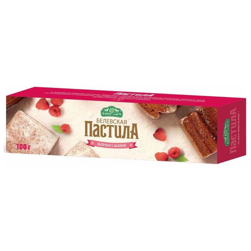 Пастила Белевские сладости яблоко/малина, 100г