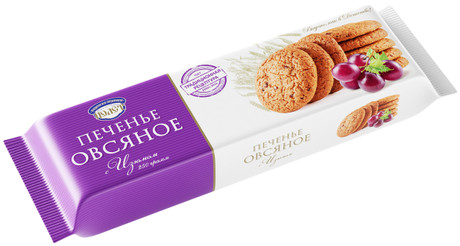 Печенье Полет овсяное с изюмом, 250г