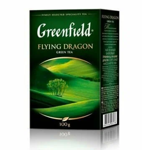 Чай Гринфилд Flying Dragon 100 г. (зеленый) листовой