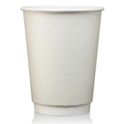 Стакан бумажный белый 350мл 1/50