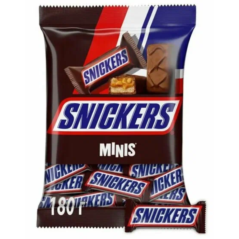 Конфеты SNICKERS MINIS, 180г