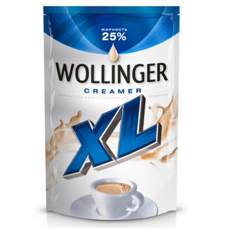 Сливки Wollinger XL сухие быстрорастворимые 25% ZIP-пакет 175 г.
