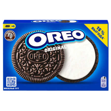 Печенье OREO ORIGINAL, 228г.