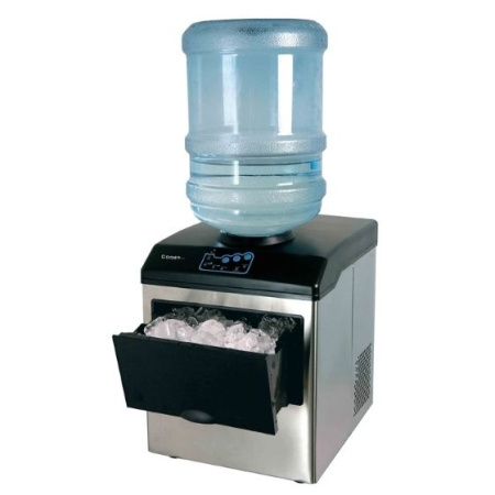 Льдогенератор кускового льда COOLEQ ZB-15B подача воды из бутыли