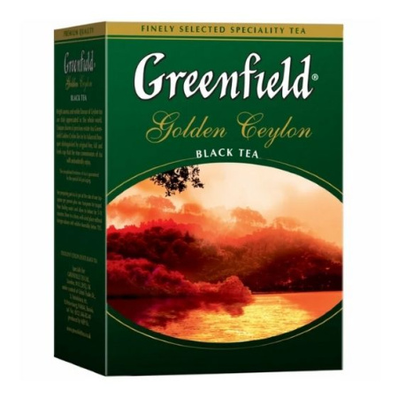Чай Гринфилд ГолденЦейлон 100 г. (черный) листовой