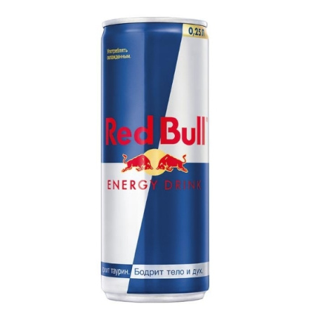 Энергетический напиток 0,25л "Red Bull"