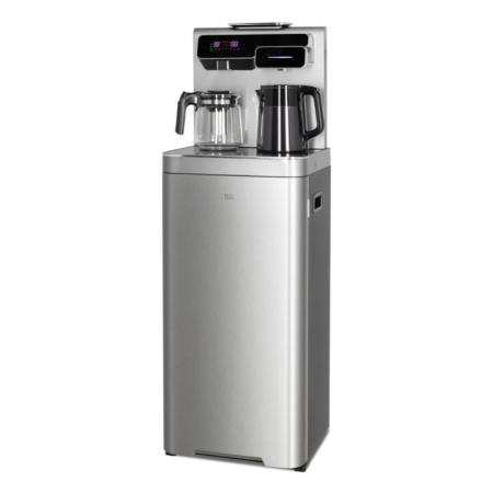 Кулер напольный с чайным столиком Тиабар Ecotronic TB44-LE silver