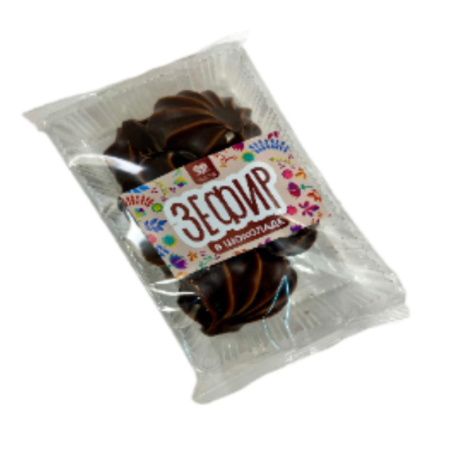 Зефир "Парижанка" в шоколаде 200гр.