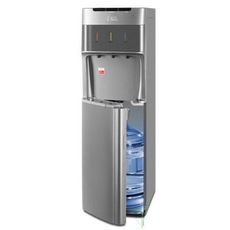 Кулер напольный Ecotronic M30-LXE silver+SS