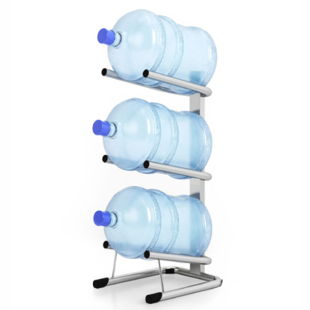 Стеллаж для бутылей Бридж-3 (металлик)