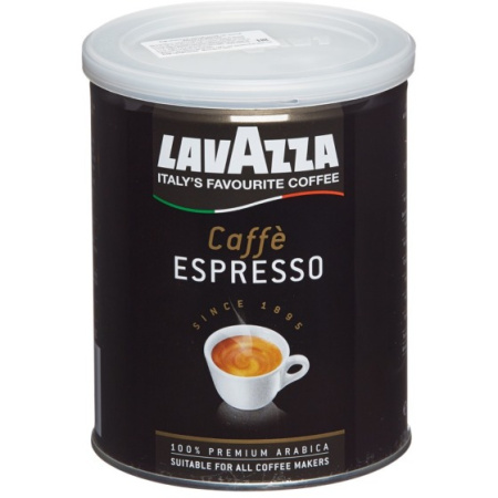 Кофе Lavazza Espresso железная банка молотый 250 гр.